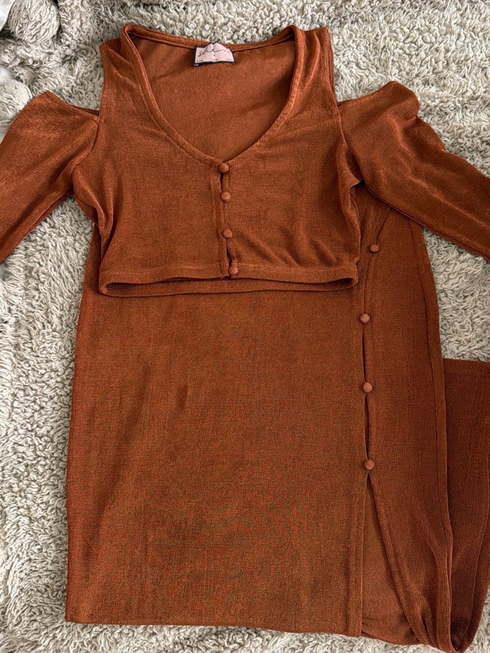 Women’s Rust 3 Piece Skirt Set